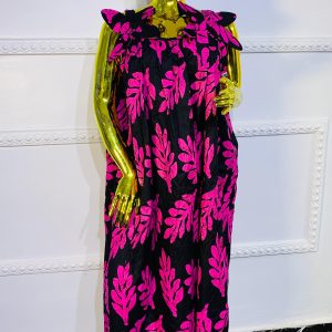 ankara butterfly free dress